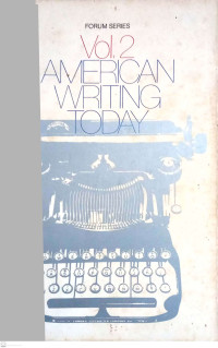 American Writing Today Vol. 2