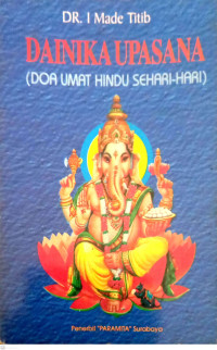 Dainika Upasana (Doa Umat Hindu Sehari-hari)