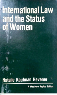 International Law and The Status of Women