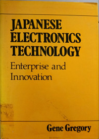 Japanese Electronics Technology, Enterprise and Innovation