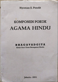 Komponen Pokok Agama Hindu