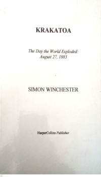 Krakatoa (The Day The World Exploded: August 27 1883)