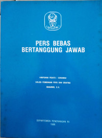Pers Bebas Bertanggung Jawab
