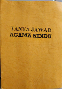 Tanya Jawab Agama Hindu