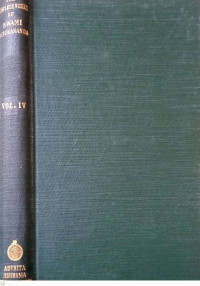 The Complete Works of Swami Vivekananda: Vol. IV