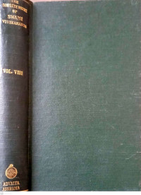 The Complete Works of Swami Vivekananda: Vol. VIII