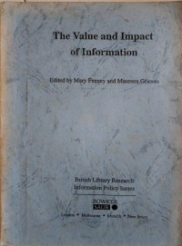 The Value and Impact of Information
