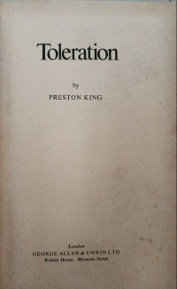 Toleration