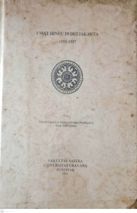 Umat Hindu di DKI Jakarta 1955-1997