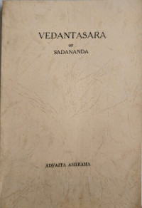 Vedantasara of Sadananda